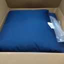 Arden Outdoor Deep Seat Cushion Set, 22 in x 24 in, Weather-Proof, Rain-Proof, Fade Resistant Patio Cushion Sapphire Blue Leala