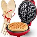 Burgess Brothers Mini Churwaffle Maker - Makes 4-Inch Waffles, Chaffles, and Cornbread Churro Waffles - Great Housewarming and Graduation Gift