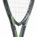 Wilson Tour Slam Adult Recreational Tennis Racket - Grip Size 4 - 4 1/2", Grey/Green