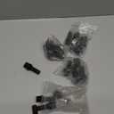 GAsupply 28mm Shank 14x1.5 Lug Bolts R13 Ball Seat Compatible with Audi TT A3 A4 S4 A5 S5 A6 S6 A7 A8 B5 B6 B7 B8 Volkswagen Jetta Golf GTI Passat CC Beetle, 20pcs 48mm Tall Black Lug Studs,17mm Hex