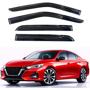 KPY Rain Guards Fit for 2019-2026 Nissan Altima, Out-Channel Window Visors Vent Wind Deflectors 4PC, Car Accessories for 19-26 Altima