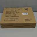 2 Pack- Stackable Paper Letter Tray, A4 File Tray Desk Organizer, Acrylic Desk Organizers and Accessories Sorter, Clear Workspace Office Supplies Organizers, 12.4inx8.86inx3.46in