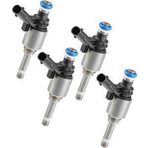 Motoforti 4pcs 06H906036G Car Fuel Injector Replacement for Audi A3 A4 A5 Q5 TT for VW CC GTI Tiguan Passat Jetta 2.0L Long-lasting