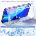 TORRAS Shockproof for Samsung Galaxy S25 Ultra Case, [Non-Yellowing] [12FT Military-Grade Protection] Transparent Slim Case for Samsung S25 Ultra Case, Diamond Clear, Hard, 6.9'' Guardian Series