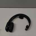 TECKNET Trucker Bluetooth Headset, Trucker Bluetooth Headphones with Microphone AI Noise Canceling Wireless On Ear Headset, Hands Free Wireless Headset for Cell Phone Computer Office Home (Black)