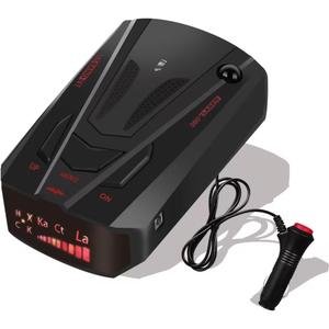 2026 Newly Radar Detector with Mute Memory, City/Highway Mode, Long Range Tracking, LED Display, Ideal Gift for Cars1105-2