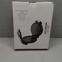 LovHomdecr 10" 1200W Electric Tortilla Press & Chapati Maker - for Roti, Crepes, Grilling | Includes Warming Bag & Spatula (Black)