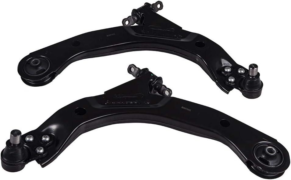 IRONTREE 2Pcs K620301 K620302 Left Right Front Lower Control Arm and Ball Joint Assembly Compatible with 05-10 Chevy Cobalt, 08-10 Chevy HHR, 07-10 Pontiac G5 03-07 Saturn Ion, 05-06 Pontiac Pursuit