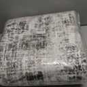 ILANGO 9x12 Modern Area Rug for Living Room Ultra Soft Machine Washable Lightweight Kid & Pet Friendly Stain Resistant Non-Shedding Large Carpet for Bedroom Dining Room Home Office Mat (Modern | Grayish Purple)