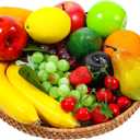 20 Pcs Artificial Fruit Pack Look Real Frutas Fake Fruit Decorativas Realistic Table Display Simulation for Decoration Home Kitchen Fake Strawberry Apple Grapes Mixture Fruits