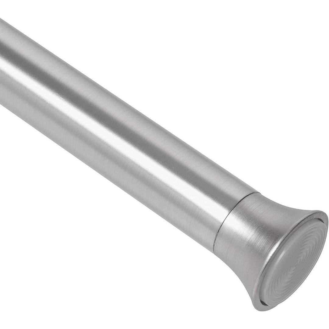 2 x Umbra Chroma Tension Rod for Window, Adjustable 54" to 90", Nickel
