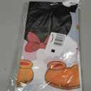 Tewess 3pcs Mouse Birthday Tablecloth Red Mouse Head Cartoon Plastic Table Cover Disposable Table Party Decoration for Boys