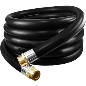 3/4 Inch NPT Fuel Transfer Hose, 20FT Farm Hose for Diesel, Gasoline, Kerosene & Biodiesel, 20 Feet Pump Tank Tube for Fuel Transfer