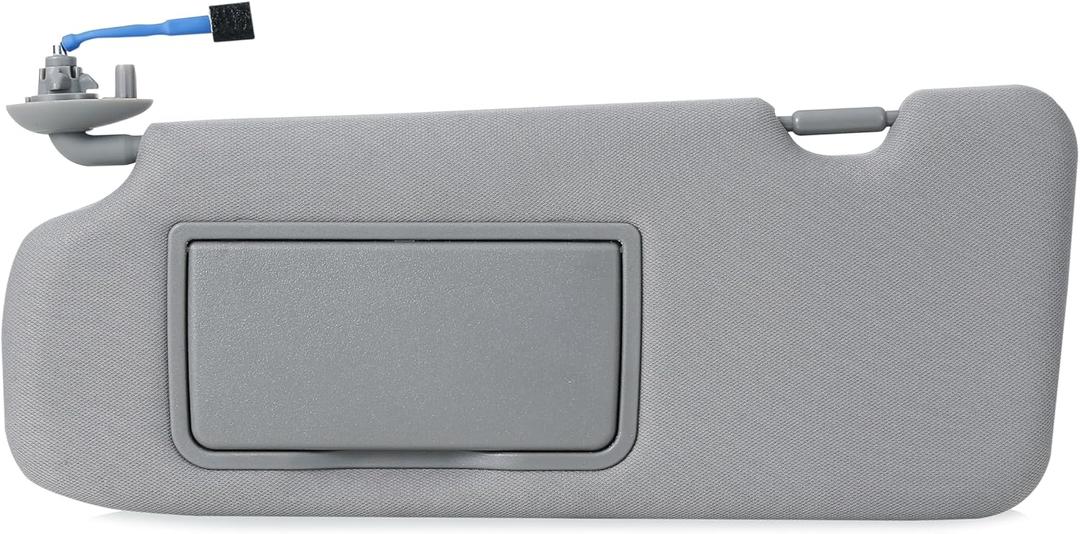 Driver Left Side Sun Visor Compatible with Honda CR-V 2017 2018 2019 2020 2021 2022 Sunshade Replace 83280TLAA12ZB (Gray, Driver Side)
