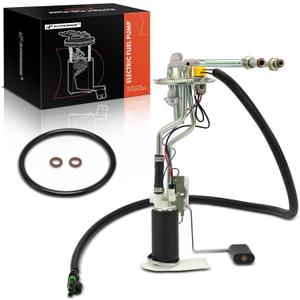 A-Premium Electric Fuel Pump Assembly w/Sending Unit Compatible with Chevrolet G10 G20 G30 & GMC G1500 G2500 G3500 1987-1995 4.3L 5.0L 5.7L, Replace# 19111397