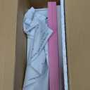 Simple Houseware Desk Dual Monitor Stand Riser with Drawer, Pink