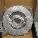 Front Brake Pads And Rotors Kit Compatible With 1998-2002 Honda Accord (V6 3.0L ONLY), 31305 D503-7382 Automotive Replacement Brake Kits Anti-rust Oil Drilled And Slotted Rotors 281.6mm(11.1in)