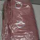 NICETOWN Bedroom Curtain Panels Blackout Draperies, Dry Rose, 1 Pair, 55 by 68-inch, Thermal Insulated Solid Grommet Blackout Curtains/Drapes