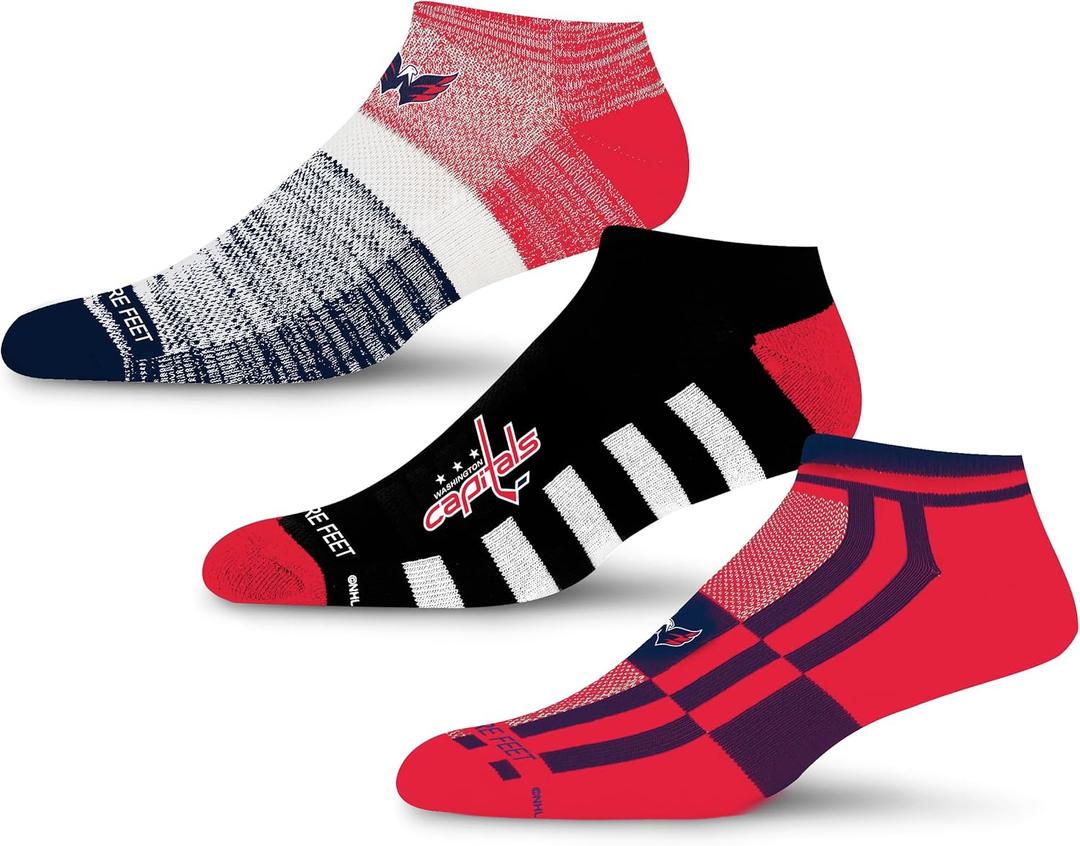 For Bare Feet Stripe Stack 3 Pack (Large, Team Color) For Bare Feet Stripe Stack 3 Pack (Large, Team Color)