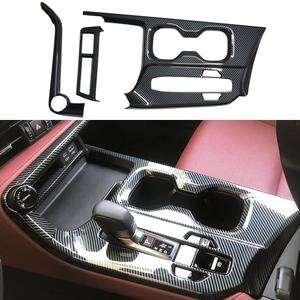 AOKIO Compatible with 2022 2023 2024 2025 Lexus NX 350h 350 250 Accessories Center Console Gear Shift Panel Cover Decoration Trim (Carbon Style)