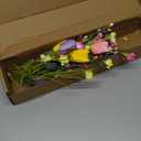 Artificial Spring Flowers 12 Pack Spring Flower Stems 17 Inch Floral Picks with Pink Yellow Purple Tulips Wildflowers for Centerpieces Vases Floral Arrangements Summer Easter Decor