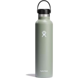 Hydro Flask Water Bottle - Insulated Stainless Steel - Non Spill, Leakproof in 24 Oz Agave Green