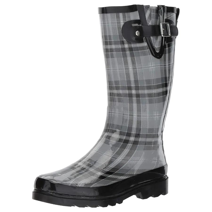 Western Chief Women's Highland Plaid Rubber Boots 6