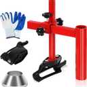 Manual Tire Changer Duck Head Kit with Silver Cone, Heavy-Duty Tire Changing Kit, Tire Tools for Most Tires, for Home Garage Small Auto Shop (Fit for HF Tire Changer)