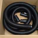 CRAFTSMAN CMXZVBE38759 2-1/2 in. x 20 ft. POS-I-LOCK Wet Dry Vac Hose Attachment Kit, Industrial-Grade Shop Vacuum Replacement Hose, Fits Most Wet/Dry Vacuums with a 2-1/2 in. Diameter