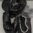 Car Air Mattress Portable Car Bed Back Seat Camping Bed Inflatable Dog Bed for Car Universal SUV Camping Mattress with Car Air Pump 2 Pillows (Black)