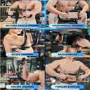 Twister Arm Trainer,Arm Trainer for Men, Adjustable Chest Workout Equipment,Chest Trainer, Shoulder Muscle Training,Wrist & Forearm Strengtheners, Portable Home Fitness Equipment