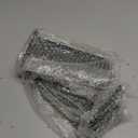 Goovilla Shelf Bracket, Heavy Duty Floating Shelf Brackets 6 inch Long, 6 Pack Brackets for Shelves, Black Coated Metal Wall Shelf Support Brackets with 1/5 Inch Thick and 160 lb. Load Capacity