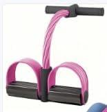6-Tube Pedal Resistance Band for Women,Fixed High Resistance Foot Pedal Exerciser,Anti-Snap Home Gym Workout Equipment for Abdomen,Waist,Arm,Leg,Glutes,Full Body Toning & Strength Training