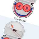 XANAD EVA Hard Case for Junior Junior 320BT / JBL JR300BT / Jr310BT or Sony MDR-ZX110 / MDRZX110NC / MDR-ZX310AP On-Ear Headphones (Gray)