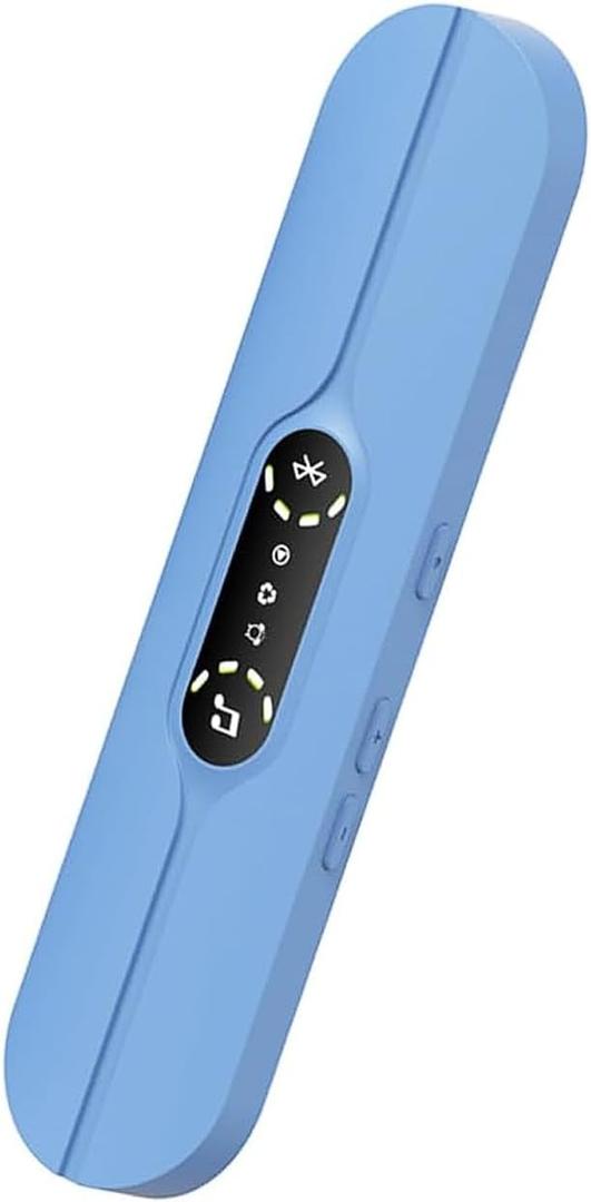 Under-Pillow Speaker for Sleeping - Mini Portable Wireless Bluetooth Bone Conduction, with White Noise & Timer | Supports TF Card, Suitable for Side Sleepers and Sleep Difficulties (Blue)