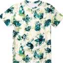 Kids Tie Dye Shirt Size 6-18 Children Hippies Senior Short Sleeve Tees Tie-Dye T Shirt for Boys Girls