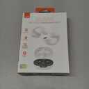 iLive Electronics Clear Truly Wireless Open Ear Clip Earbuds, White