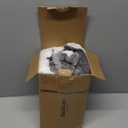 Bedsure GentleSoft Sherpa Fleece Throw Blanket for Couch, Non-Heated, Thick & Warm Cozy Blanket for Winter, Soft Fuzzy Plush Throw Gifts for Women and Men, Grey, 50x60 Inches