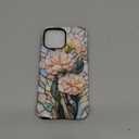Ceckooty Compatible for iPhone 13 Pro Max Case Cute Aethetic Bloom Flowers Florals Design for Women [Compatible with Magsafe] Rugge Shockproof Anti-Scratch Phone Case for iPhone 13 Pro Max 6.7IN