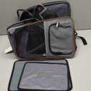 Lekebobor Cat Carrier Backpack, Expandable Pet Carrier with Sun Shade & Full Front Opening, Breathable Mesh Backpack for Small Dogs & Medium Cats Up to 18 Lbs, Foldable for Hiking, Camping (Grey)