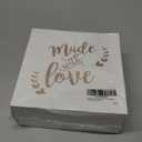 AIMUDI Rose Gold Cury Bows for Gift Wrapping 6.5'' Velvet Christmas Burst Bows Self Adhesive Gift Bows for Presents, Treat Bags, Bottles Party Favors Holiday Wedding Decorations - 6 Counts