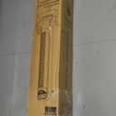 Seville Classics UltraSlimline Indoor Bladeless Oscillating Tower Fan Quiet Cooling LED Display Space-Saving for Home w/Remote and 7.5H Timer, Black, 40" 5-speed (115 degrees)