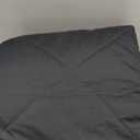 Bedsure Oversized Queen Comforter Set - 7 Pieces Reversible Black Bedding, Oversized Queen Size Bed Set for All Seasons, Bed in a Bag with Down Alternative Comforter, Sheets, Pillowcases & Shams