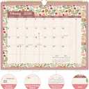 7 x 2026 Calendar, Rustic Botanical 2026 Wall Calendar Starts from January 2026, 11.5" x 14.7", Monthly Wall Planner Hanging with Premium Paper, Ideal for Office or Home, Giftable Present