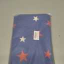4th of July Pillow Covers 24 x 24 Inch Set Of 2, Patriotic Blue Background American Red White Stars Decorative Throw Pillows Linen Outdoor Independence Day Cushion Case For Bed Couch Sofa Home Decor