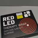 18" x 18"Red Light Therapy Mat for Body, 255 LEDs 660nm 850nm Infrared Light Therapy Heating Pad with Car Charger Plug for Back Knee Joints 50w 10Hz/40Hz Pulse Mode