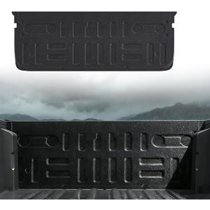Tailgate Mat Compatible with Ford F-150 2026 2025 2024 2023 2022 2021(No for Pro Access Tailgate or Work Surface Truck Tailgate Liner All Weather Protector TPE Durable Tailgate Cover Accessory-Black