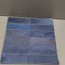 VEELIKE Cobalt Blue Peel and Stick Backsplash for Kitchen Backsplash Tiles Peel and Stick Subway Wall Tile Stickers 12 Sheets Self Adhesive Back Splash Navy Blue Ceramic Tile for Bathroom 12''x12''