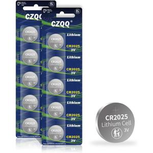 CZQQ CR2025 Battery (10 pcs)