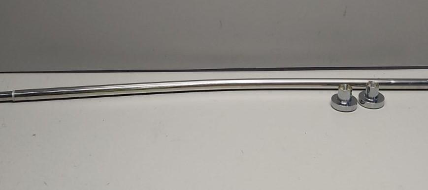 Chrome Quarter Window Channel with Pair 40"